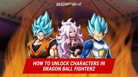 dragon ball fighterz how to unlock characters